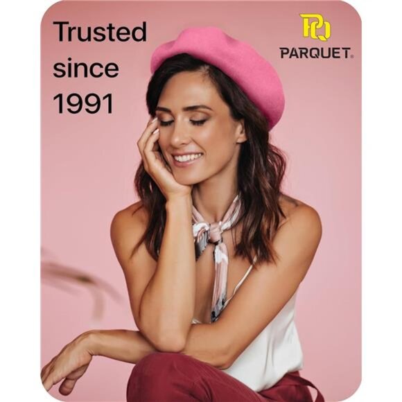 Solid Color French Beret Hat. Classic French, Casual and Chic Lightweight Cap - Picture 2 of 8